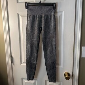 PINK Victoria's Secret Seamless Ankle Leggings Gray XS Women's Regular Solid